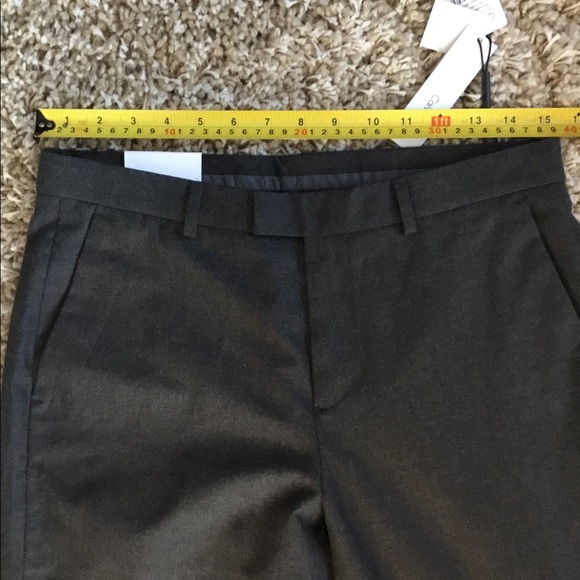 CALVIN KLEIN charcoal grey dress pants. NWT! - Picture 3 of 10